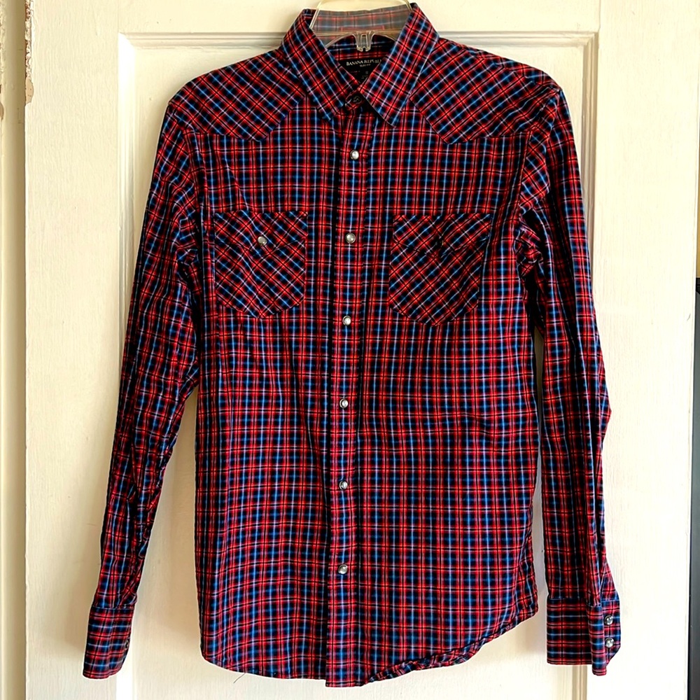 Men’s Banana Republic casual button down shirt